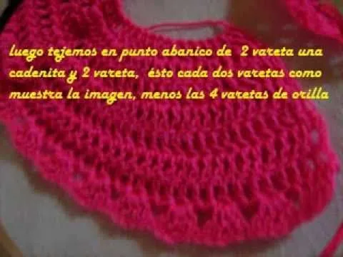 Canesu para bebé en crochet - Imagui