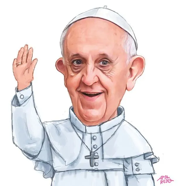Papa Francisco – Caricatura | BLOG DO AMARILDO . CHARGE CARICATURA