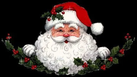 Papa Noel con moldes para manualidades de Navidad Papa Noel con moldes para manualidades de Navidad