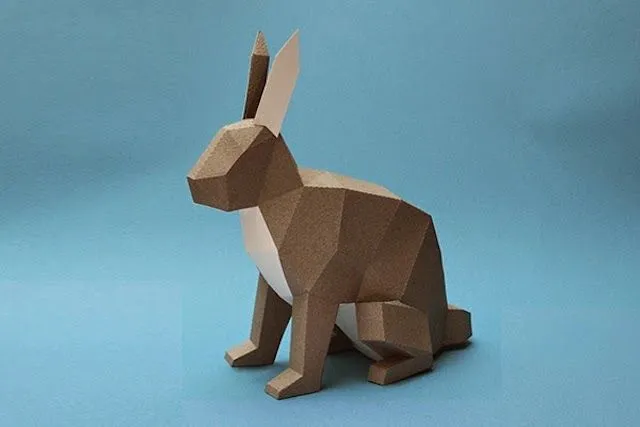 Papercraft Animal Figurines – Fubiz Media