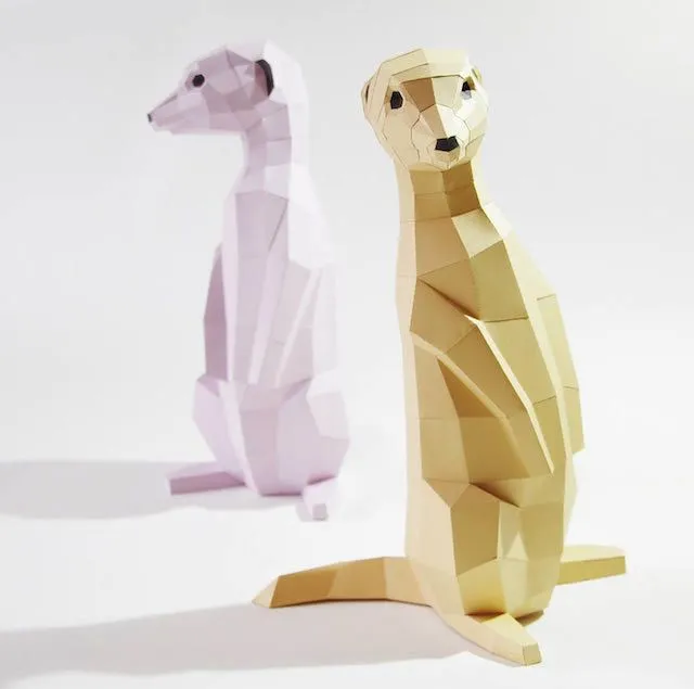 Papercraft Animals Series – Fubiz Media