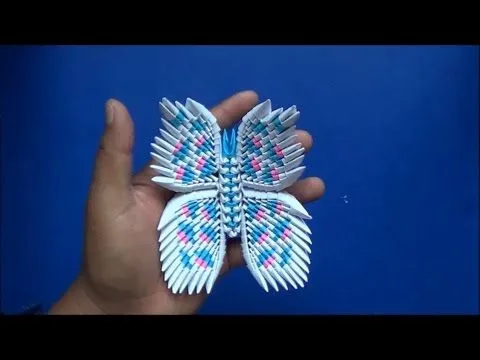 Papiroflexia de mariposas