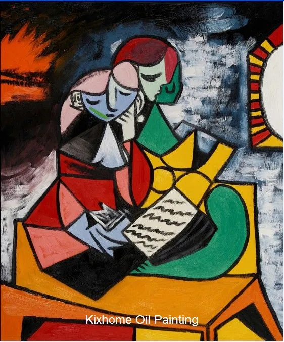 Pared artes y oficios, la lección by Picasso pinturas al óleo ...