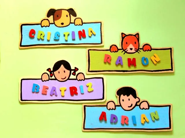 Letrero de bienvenida para niños - Imagui