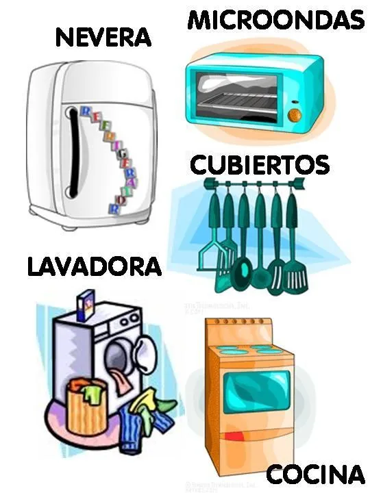 Dibujos para todo: Dibujos de partes de la casa Dibujos para todo: Dibujos de partes de la casa
