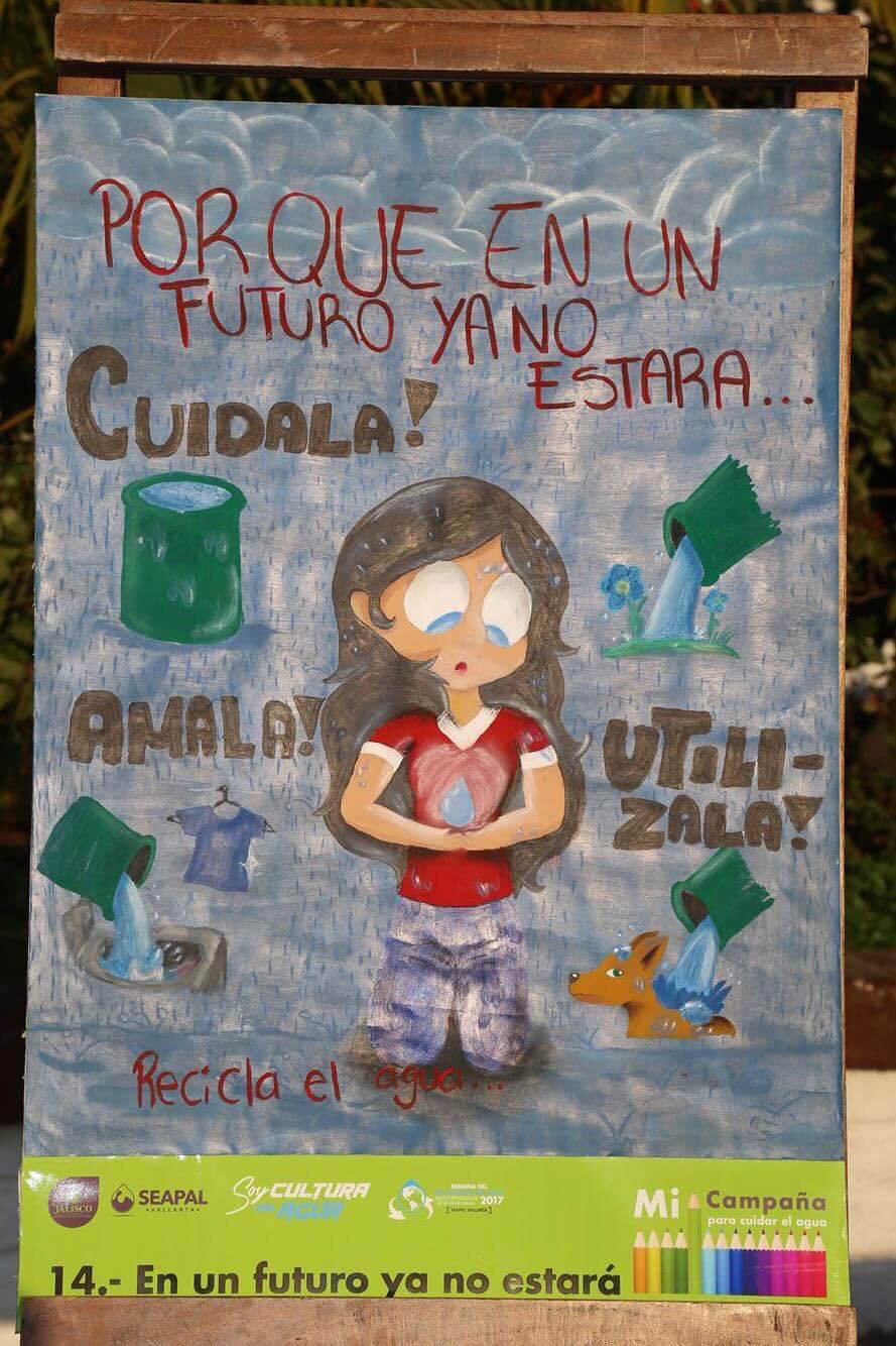 Gran participación de estudiantes por el Día Mundial del Agua - SEAPAL  Puerto Vallarta