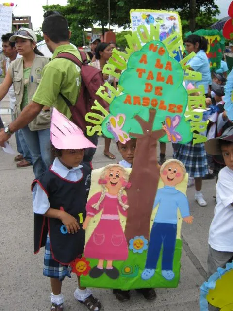 Pancartas del medio ambiente para niños - Imagui
