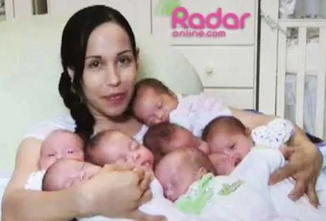 Mujer que dio a luz a 11 bebés - Imagui