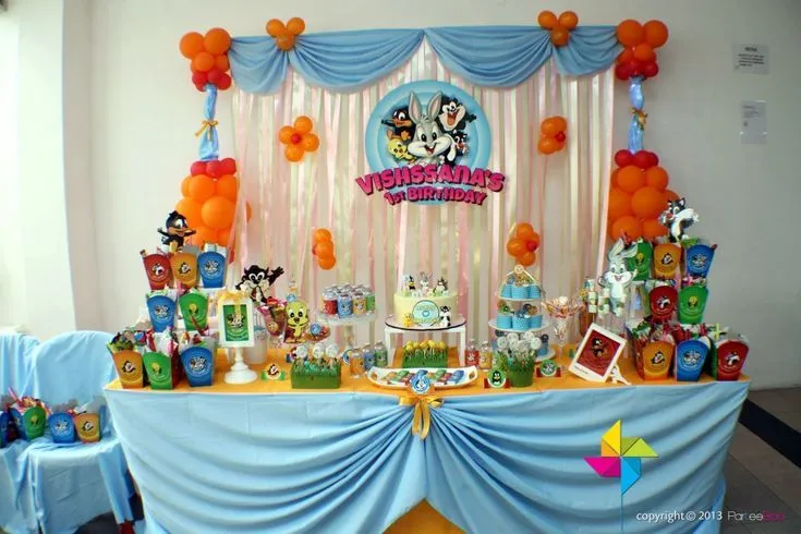 party bby on Pinterest | Looney Tunes, Mesas and Fiestas