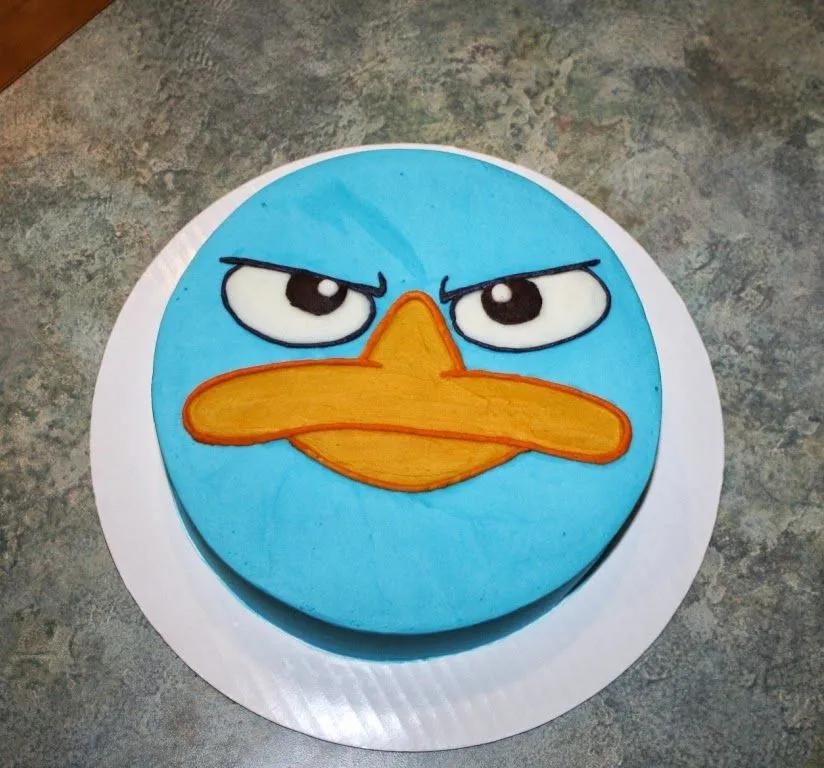 Party Cakes: Perry the Platypus Cake