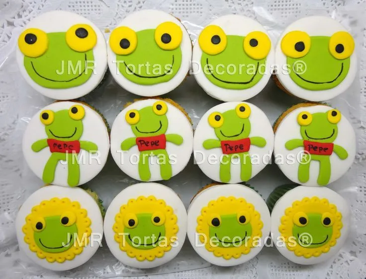 Cupcakes pepe | ♥Sapo Pepe y Sapa Pepa♥ | Pinterest | Cupcake