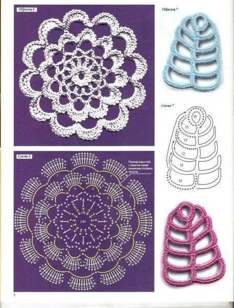 Mis Pasatiempos Amo el Crochet: Varios patrones de motivos ...