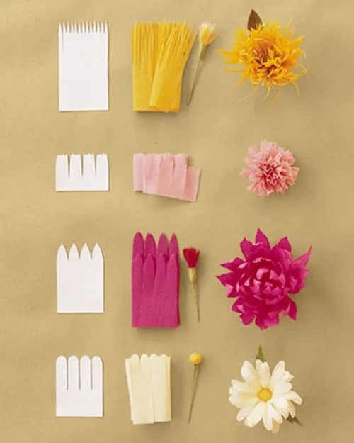 Flores on Pinterest | Crepes, Paper Flowers and Tissue Paper Flowers