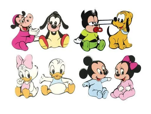 Amigos de Mickey bebé - Imagui