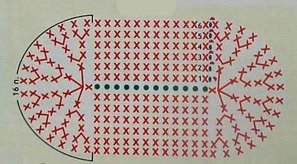 Diagramas de escarpines a crochet - Imagui