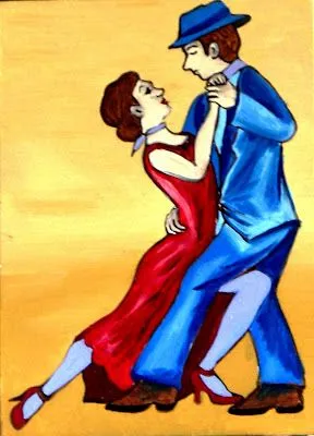 pareja bailando tango-proyecto