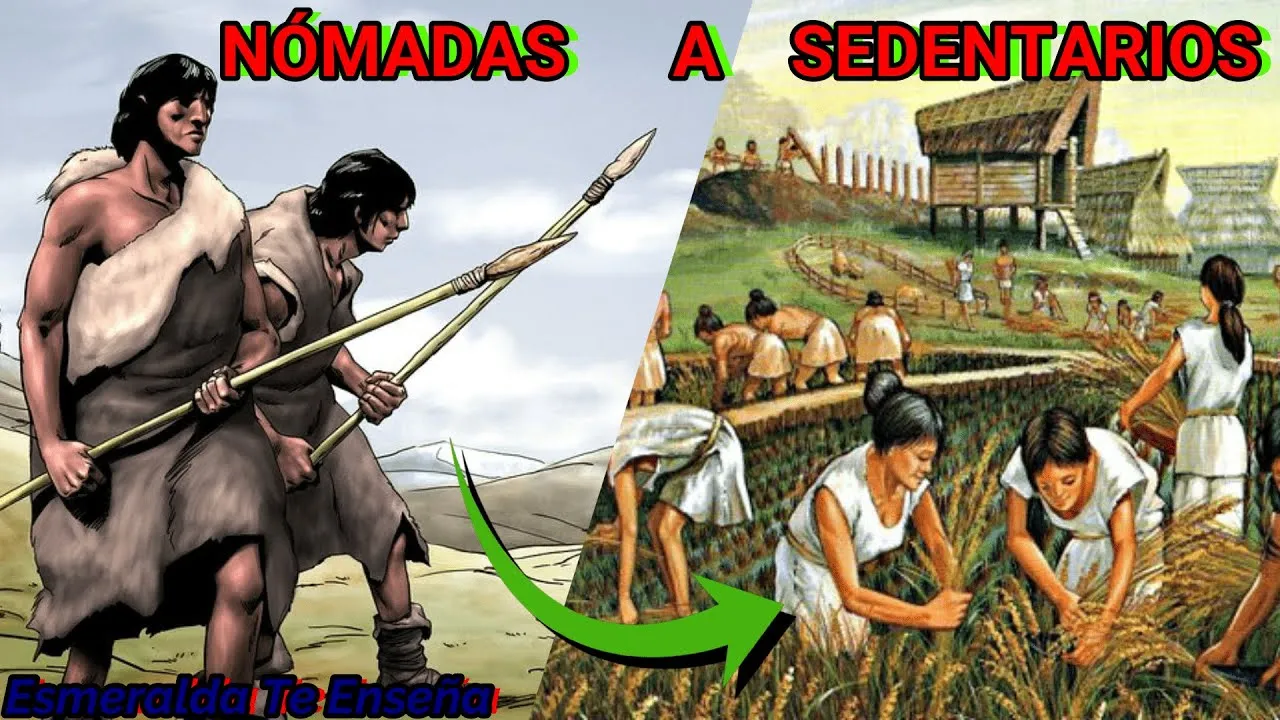 El paso de la vida nómada a la vida sedentaria - Esmeralda Te Enseña -  YouTube