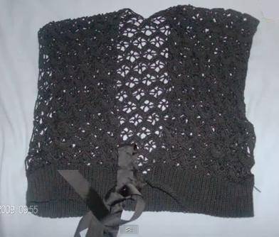 Pasos para hacer un chaleco en crochet :: Cómo hacer chalecos tejidos ...
