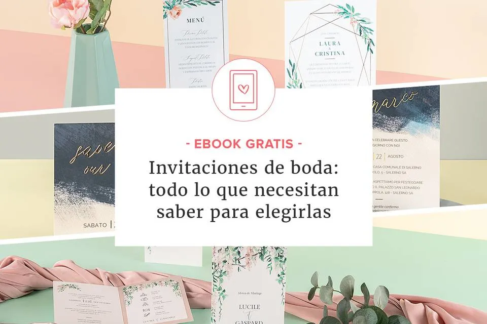8 pasos para elegir las invitaciones de boda. ¡Incluye un e-book! -  bodas.com.mx
