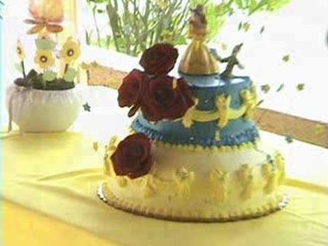 Pastel La Bella y La Bestia por City Of Cakes - YouTube