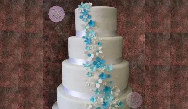 El pastel de bodas hasta nuestros días : Fiancee Bodas
