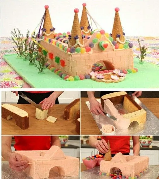 como hacer un pastel de castillo | Princesa sofia | Pinterest | Pastel