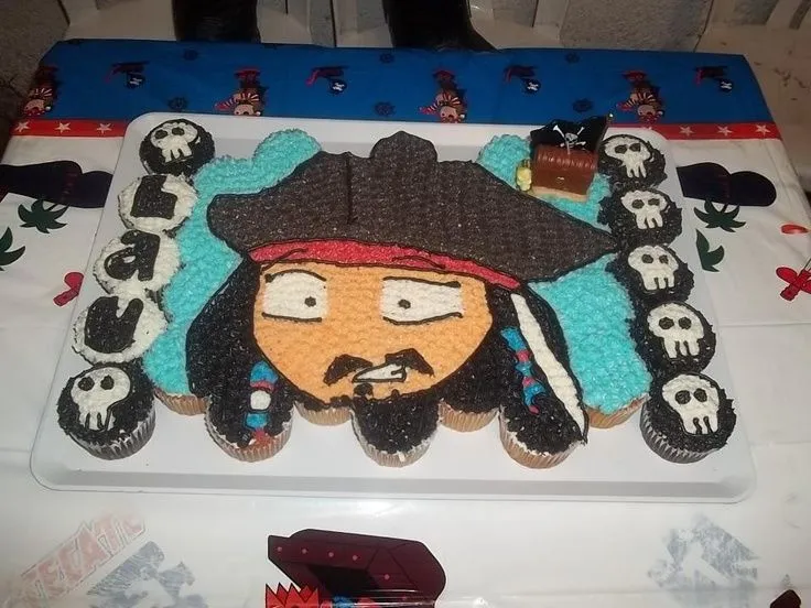 pastel de kekitos de Piratas del Caribe | postres hechos por mi ...
