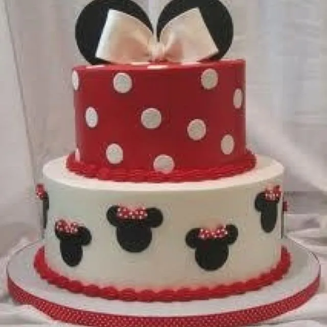 Pasteles de Minnie Mouse rojos - Imagui