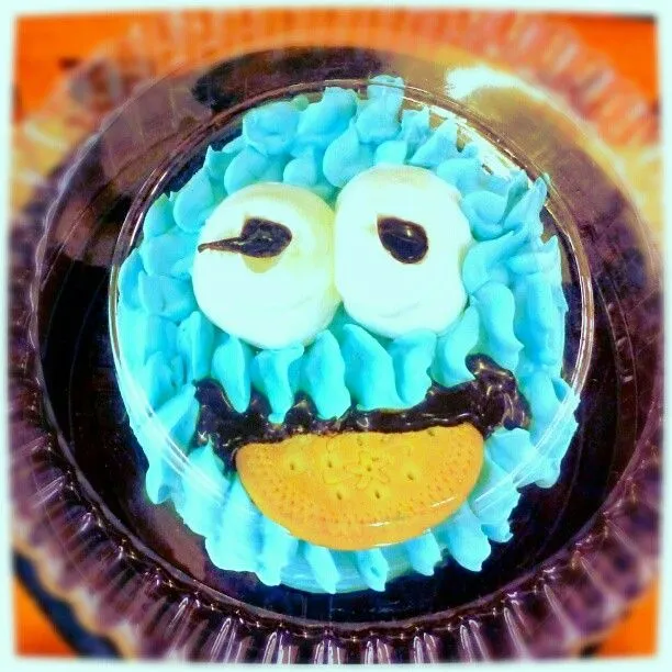 Pastel Monstruo Come Galletas. #cookiemonster #cake #pastel ...