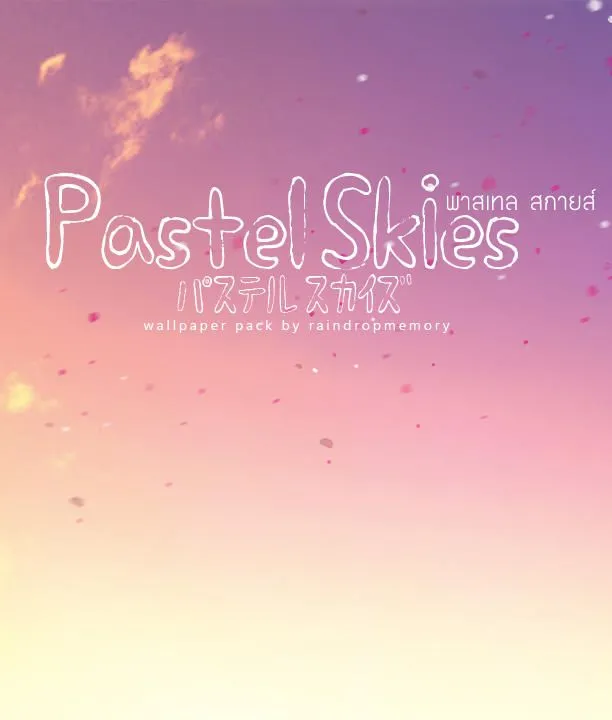 Pastel Skies Wallpaper Pack by Raindropmemory on deviantART Pastel Skies Wallpaper Pack by Raindropmemory on deviantART