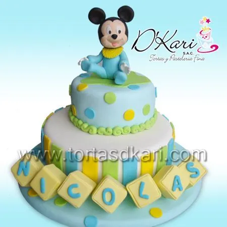 pasteles de baby shower de mickey - Google Search | cakes ...