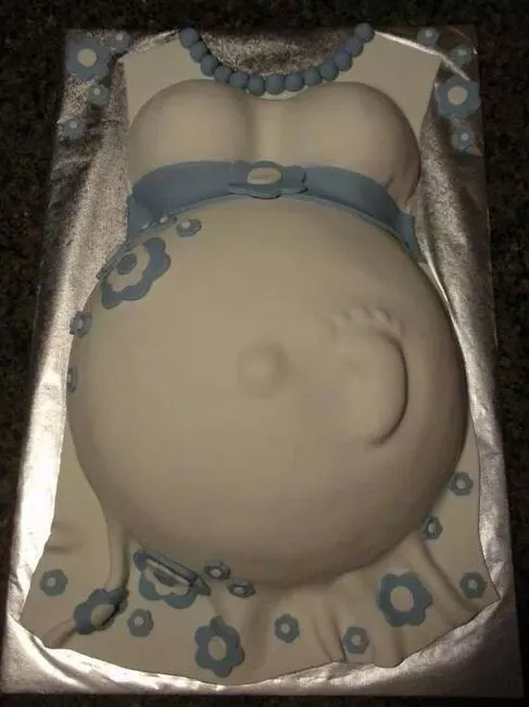 Pasteles de Baby Shower: Pancita de embarazada - 5 - Fotos ...