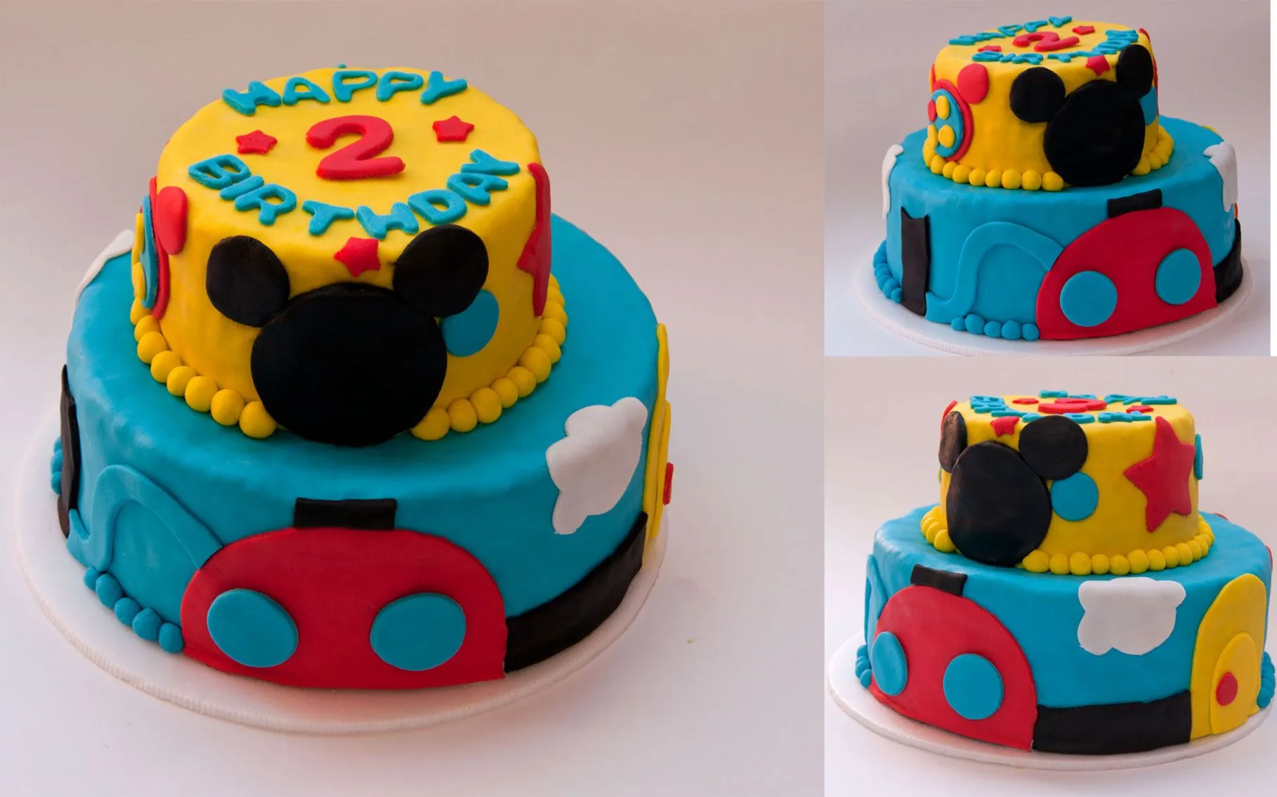 Pasteles de cumpleaños de Mickey Mouse - Imagui