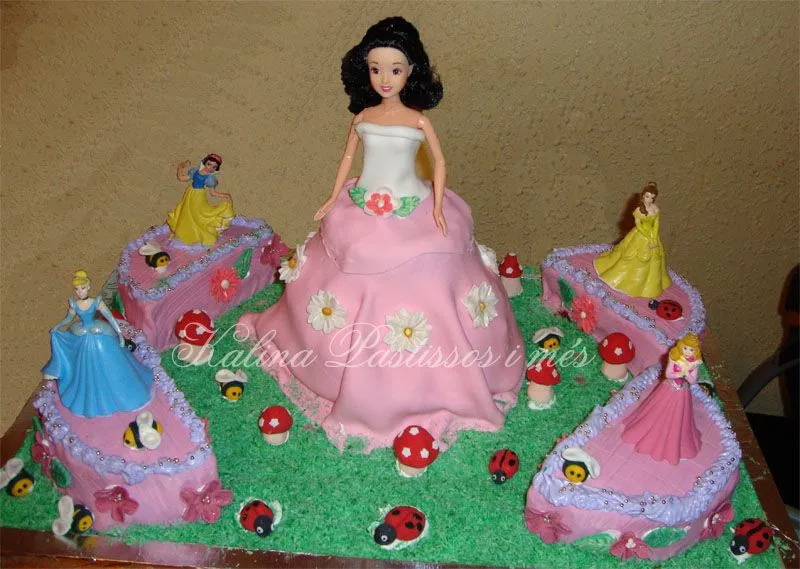 Pasteles de princesas Disney - Imagui