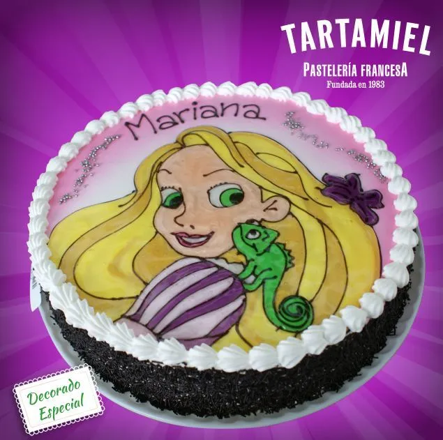 Pastel "Princesa Rapunzel" ... Cake | Pasteles Decorados ...