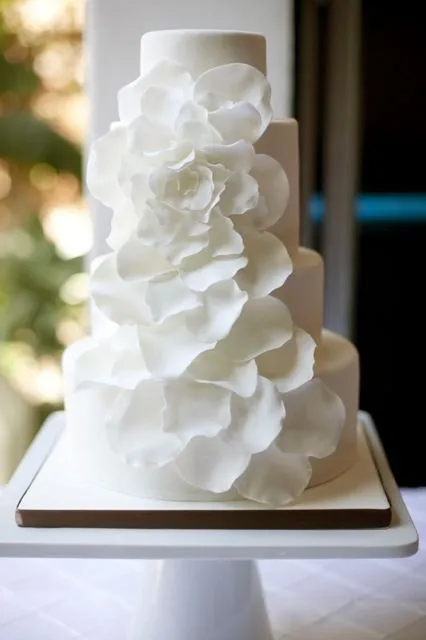 Imagenes de pasteles de boda de fondant - Imagui