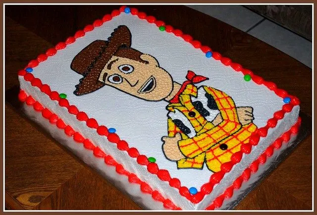 Pasteles de woody de Toy Story - Imagui