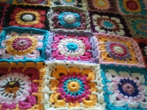 Pastillas para tejer colchas a crochet imagui - Imagui