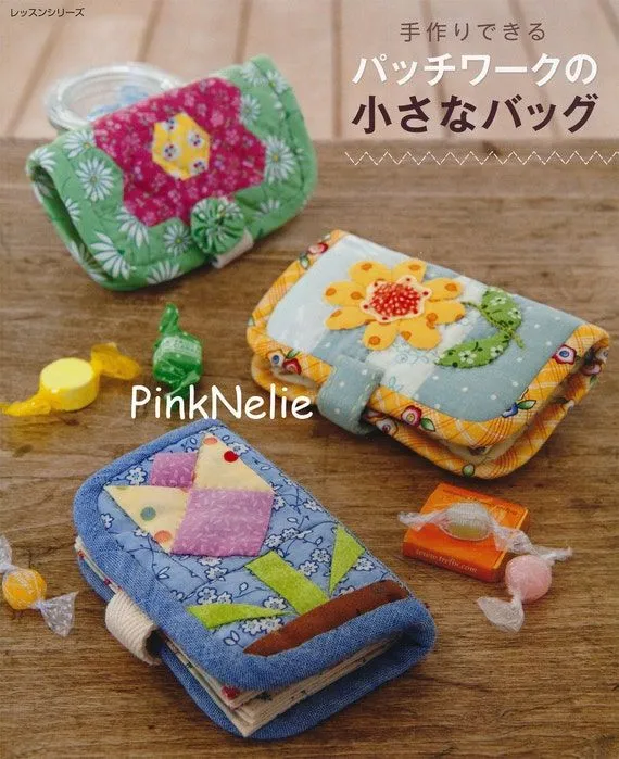 PATCHWORK SMALL BAGS Japanese Craft Book by PinkNelie on Etsy