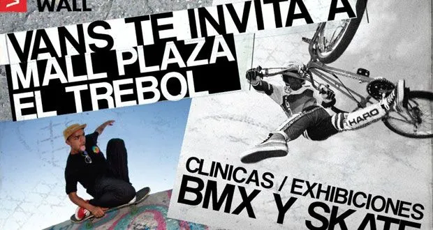 PATINETA Skate » Vans : Clinica Skate y Bmx en Mall Plaza El Trebol
