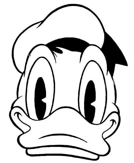 Pato Donald para Colorir - Colorir desenhos é bom demais Pato Donald para Colorir - Colorir desenhos é bom demais
