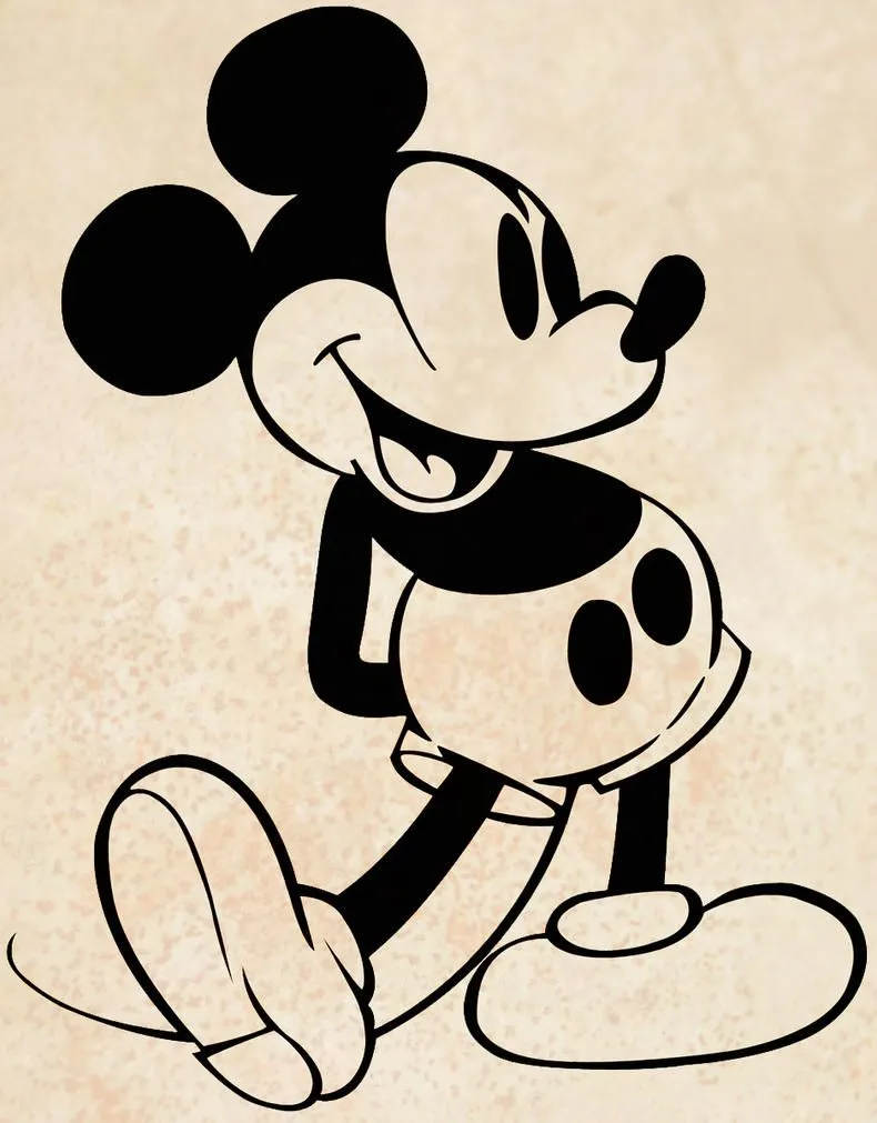 El movimiento literario.: Mickey Mouse