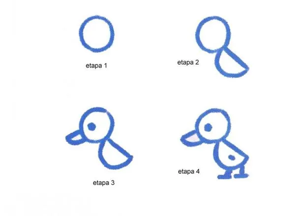 Patos faciles de dibujar - Imagui