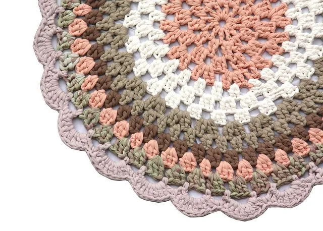 Patron alfombra crochet trapillo | Tricot & crochet | Pinterest ...