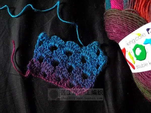 Patron Crochet Chaleco Flecos Multicolor - Patrones Crochet