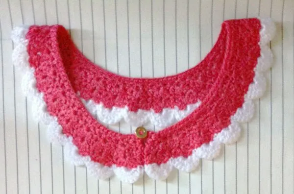 Cuello crochet imagenes - Imagui