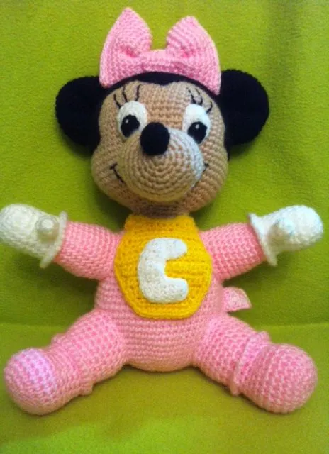 Patrón de Minnie Mouse Bebé Amigurumi | Amigurumis de Leyva