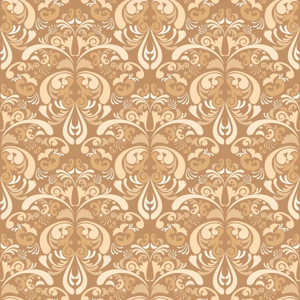 Patrón de papel tapiz Damasco — Vector stock © KsanasK #45459183