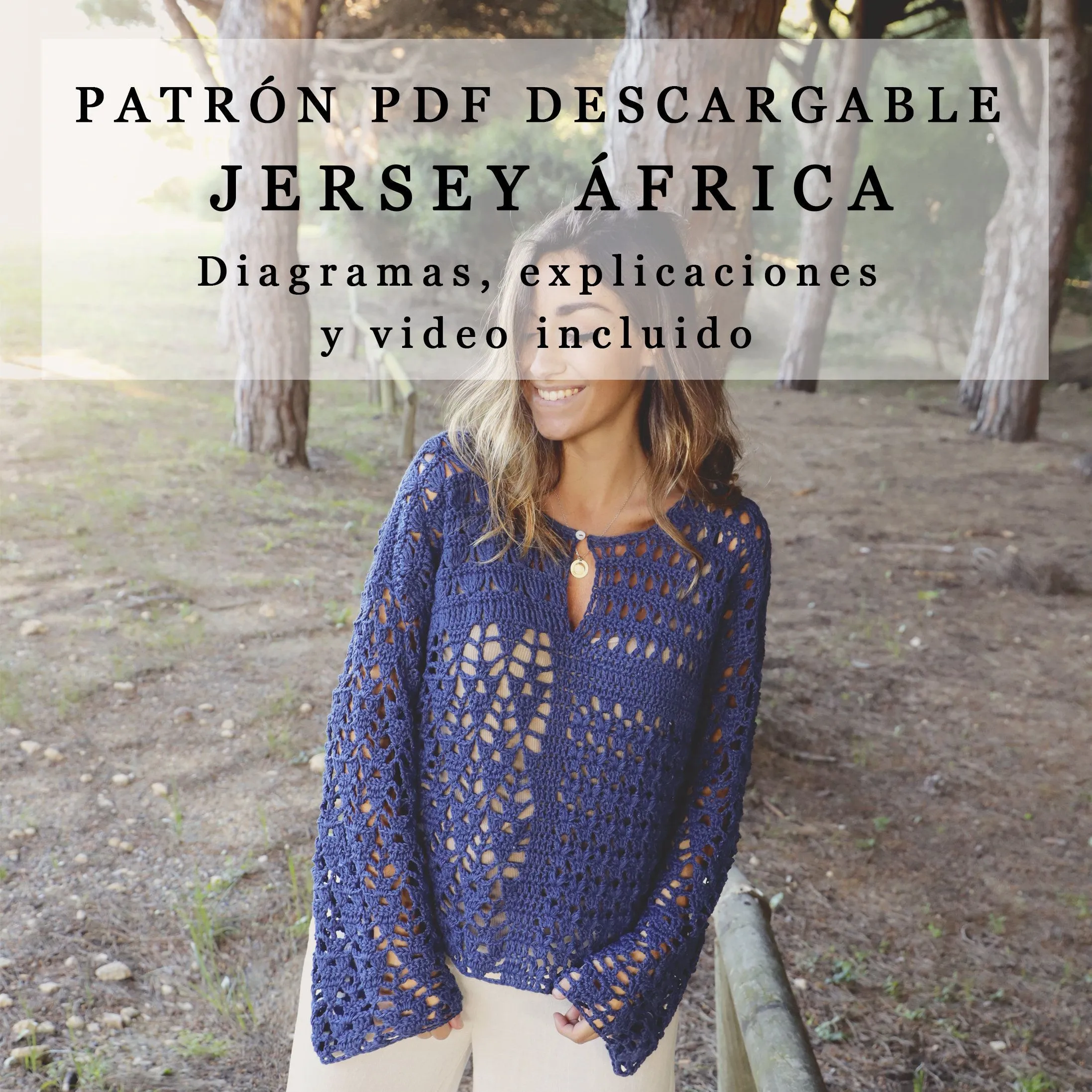 Patrón PDF descargable Jersey África . Ganchillo. Talla M/L/XL - Etsy México