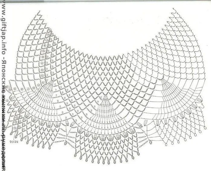 Diagrama para tejer vestidos crochet - Imagui